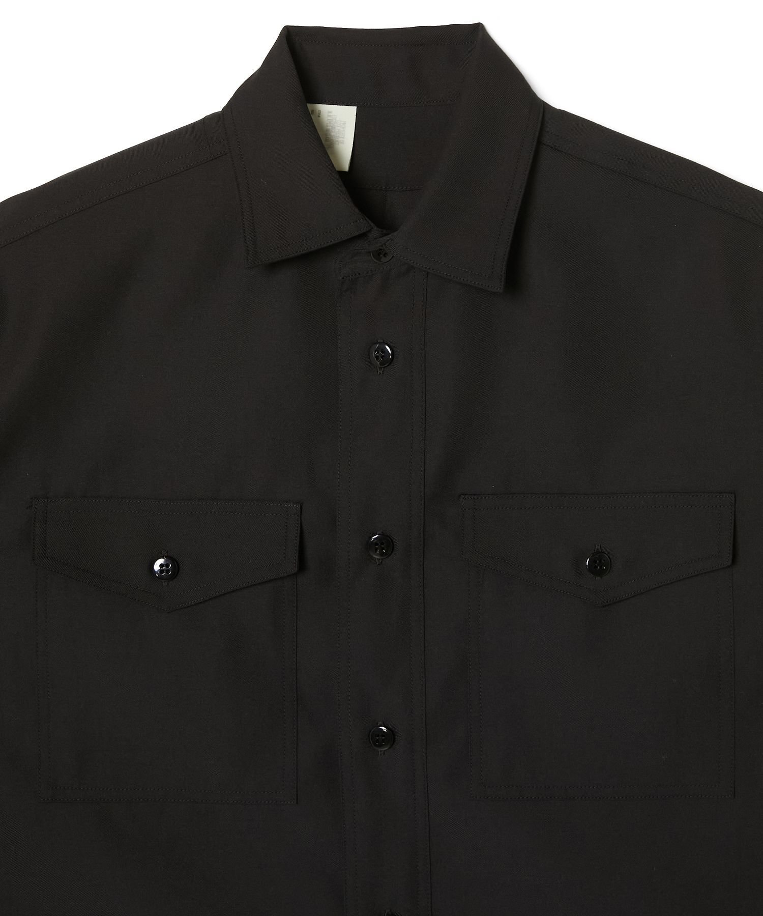 CPO SHIRT エヌ．ハリウッド トップス シャツ・ブラウス ブラック グレー