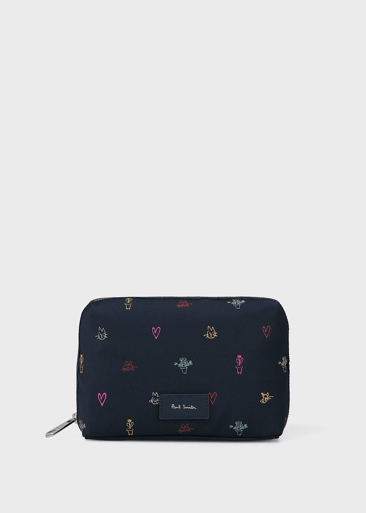 Paul Smith ミックスドゥードゥル ポーチ ポール・スミス ファッション雑貨 その他のファッション雑貨 ネイビー【送料無料】