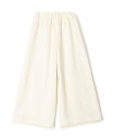 DES PRES ツイストヤーンツイード ボリュームパンツ トゥモローランド パンツ その他のパンツ ホワイト【送料無料】