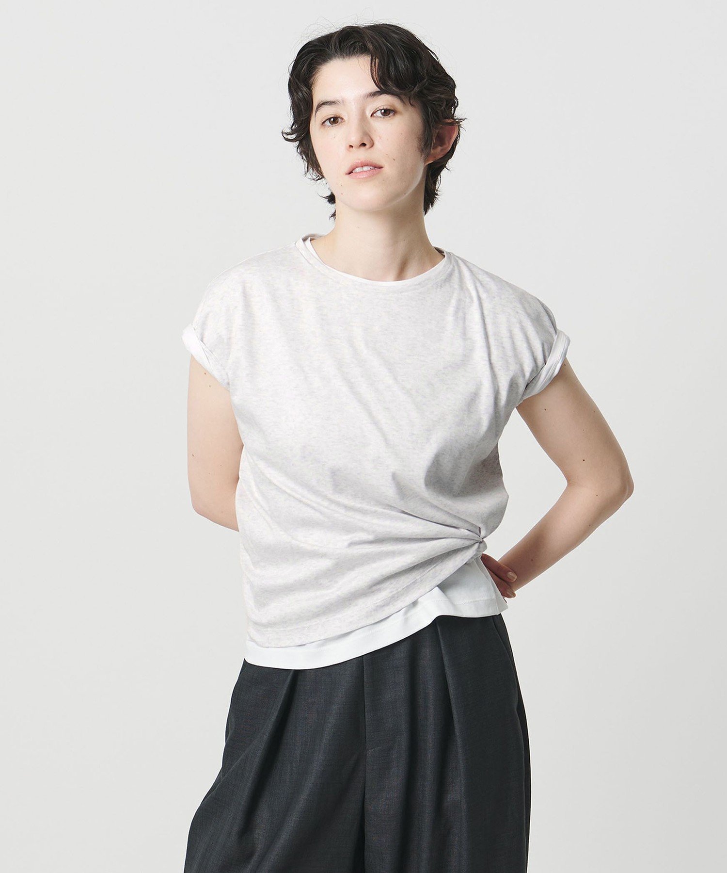 MARW UNITED ARROWS プリントシャツ フラワー プリント シャツ