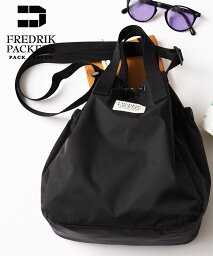 フレドリック 【SALE／10%OFF】FREDRIK PACKERS FREDRIK PACKERS/【SETUP7 別注カラー有】BLOOM SHOULDER NYLON 2WAYトートorショルダーバッグ フレドリックパッカーズ セットアップセブン バッグ ショルダーバッグ ブラック ベージュ グリーン シルバー グレー【送料無料】