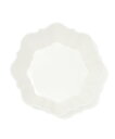 【SALE/10%OFF】Francfranc ブランシェ ディーププレート M ウェーブ フランフラン 食器・調理器具・キッチン用品 食器・皿 ホワイト