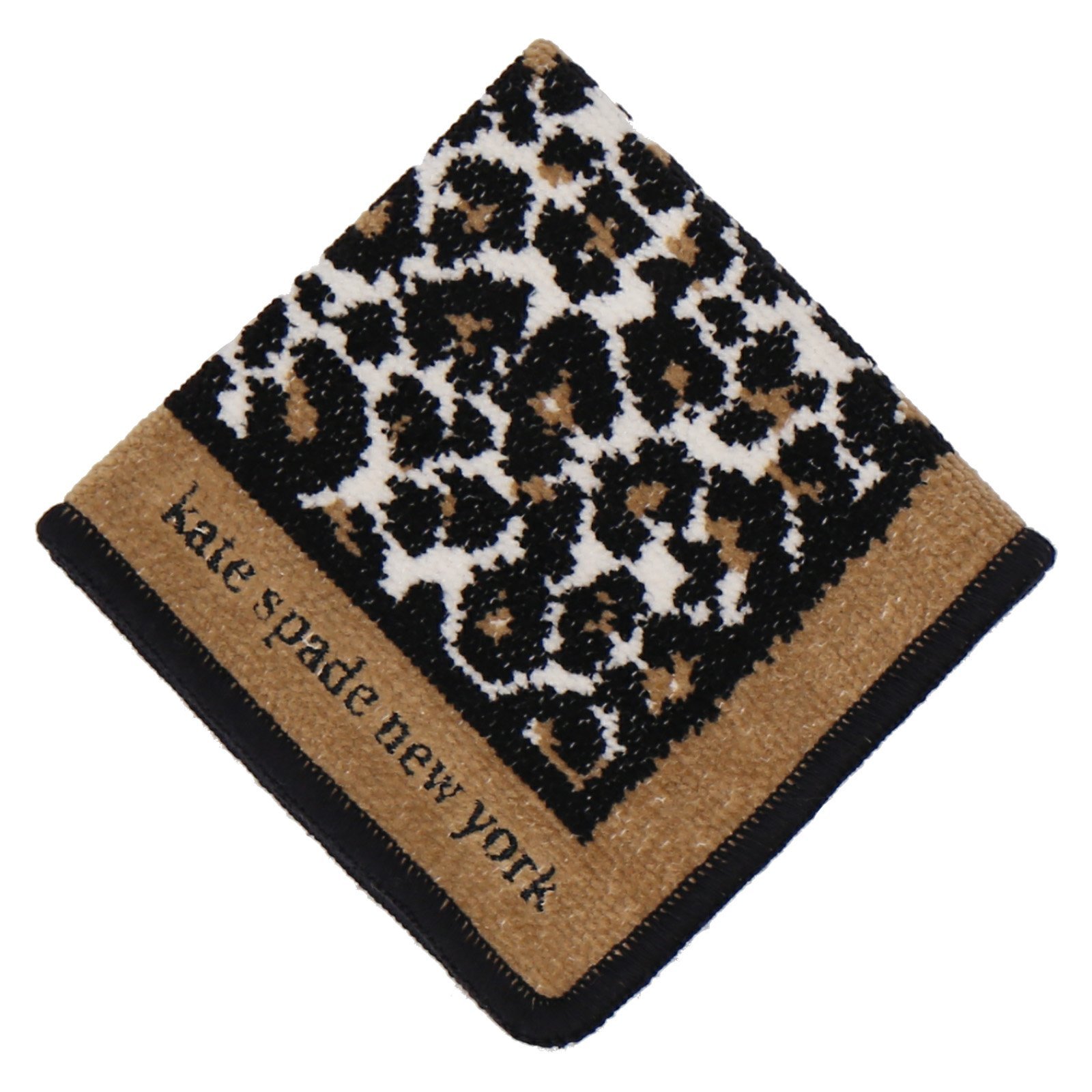 kate spade new york kate spade new york(ケイト・スペード ニューヨーク) シェニール織ハンカチ インターモードカワベ ファッション雑貨 ハンカチ・ハンドタオル ブラック グリーン ピンク