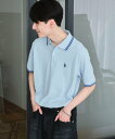 WEGO MEN'S 別注USPOLOラインポロシャツ ウィゴー トップス ポロシャツ グレー ホワイト ネイビー オレンジ ブルー ブラック