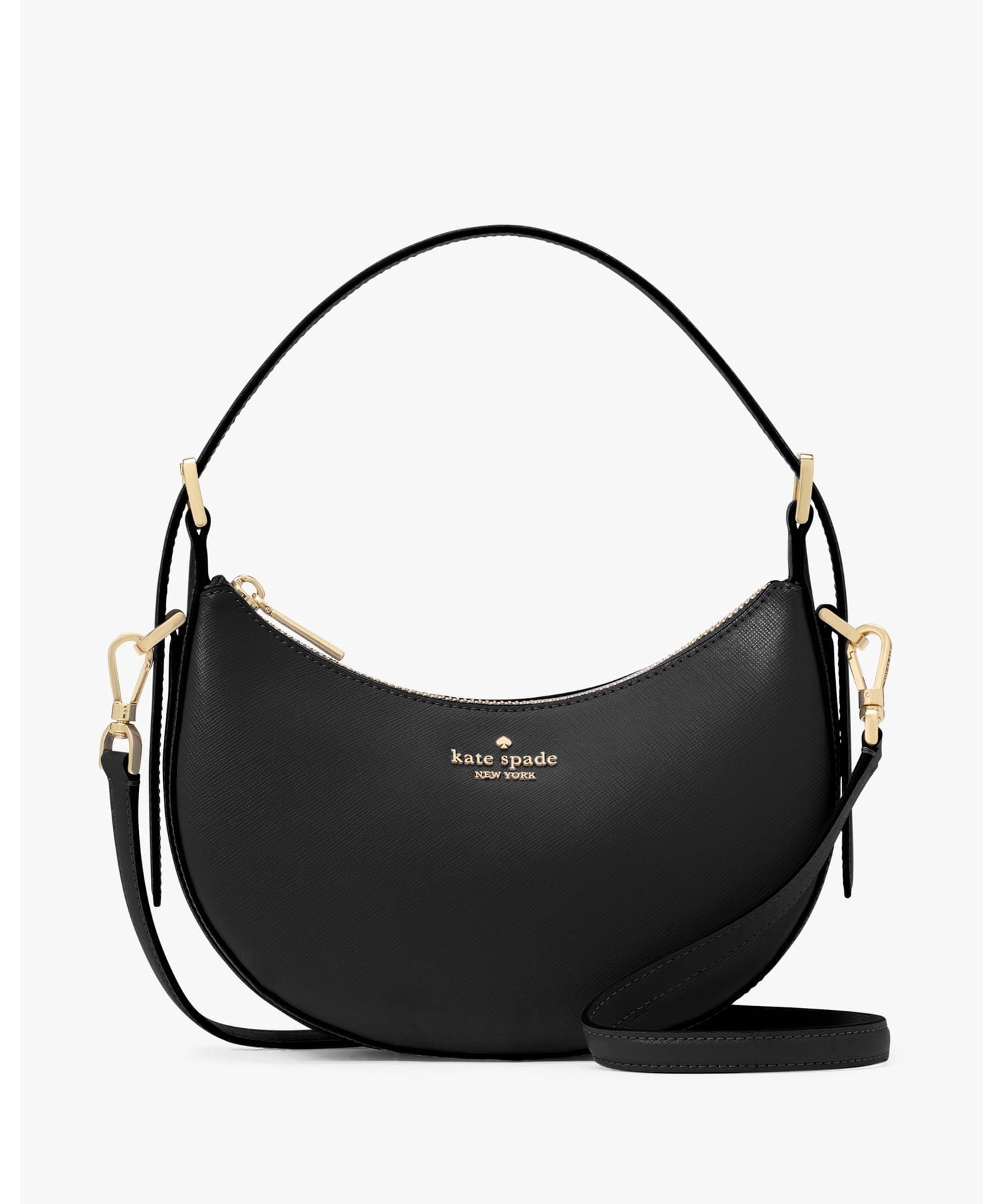 【SALE／76%OFF】kate spade new york ノヴァ クレセント ショルダー バッグ ケイトスペードニューヨーク バッグ ショルダーバッグ ブラック【送料無料】