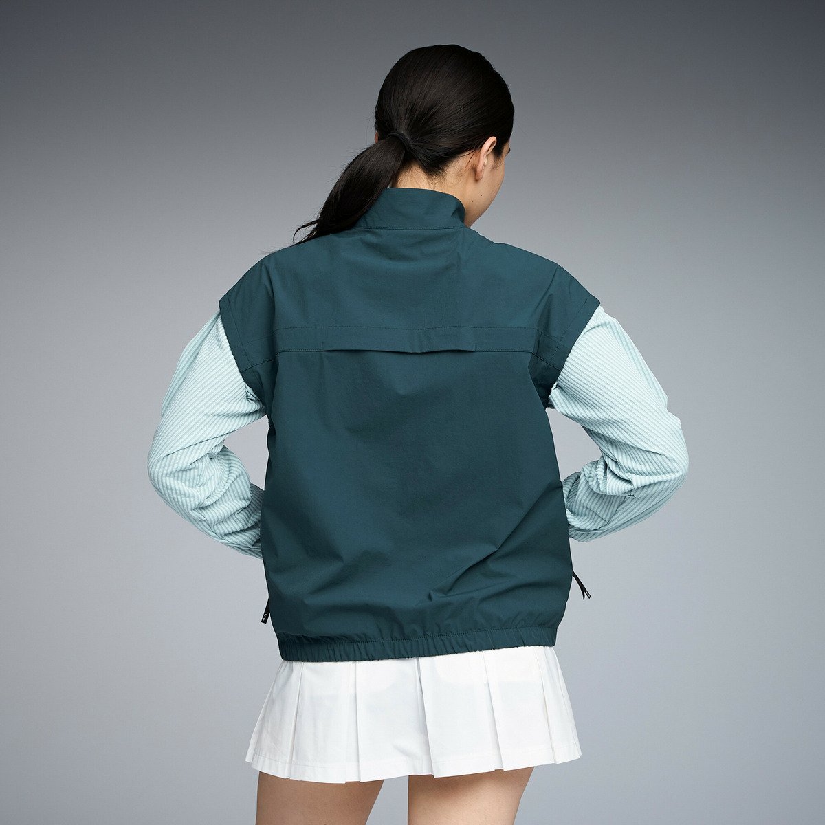 【SALE／30%OFF】PUMA ウィメンズ ゴルフ FOG ライト ベスト プーマ トップス カーディガン グリーン【送料無料】