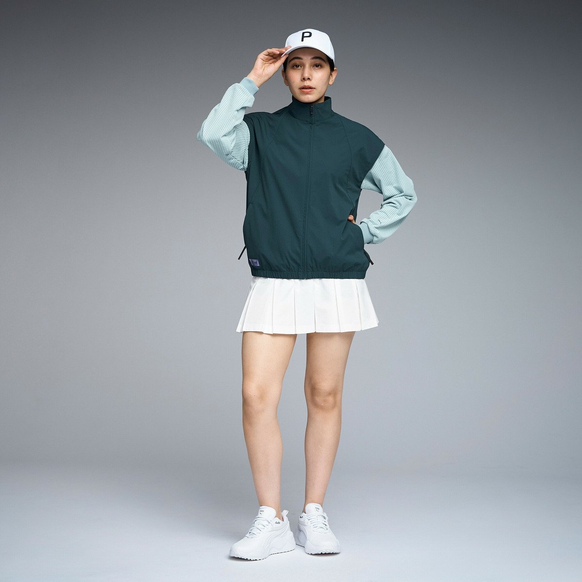 【SALE／30%OFF】PUMA ウィメンズ ゴルフ FOG ライト ベスト プーマ トップス カーディガン グリーン【送料無料】