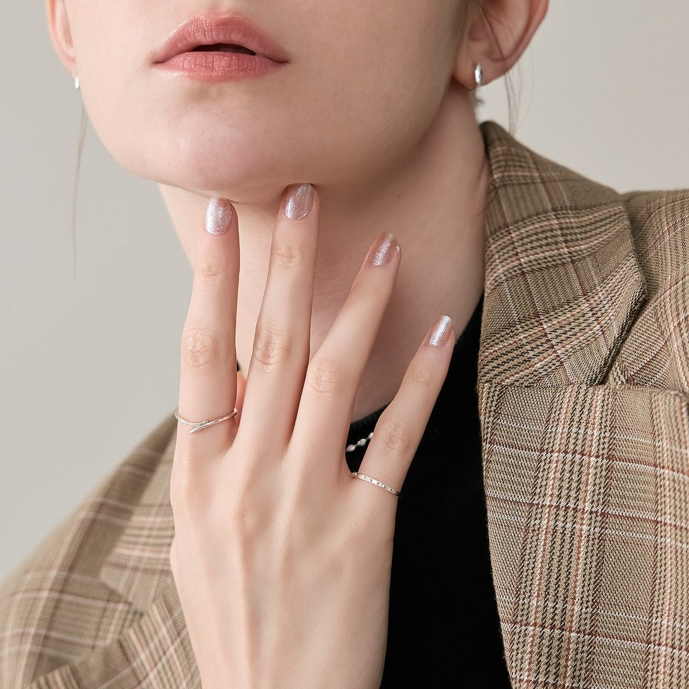 NOJESS シルバードットピンキーリング ノジェス アクセサリー・腕時計 リング・指輪 シルバー【送料無料】