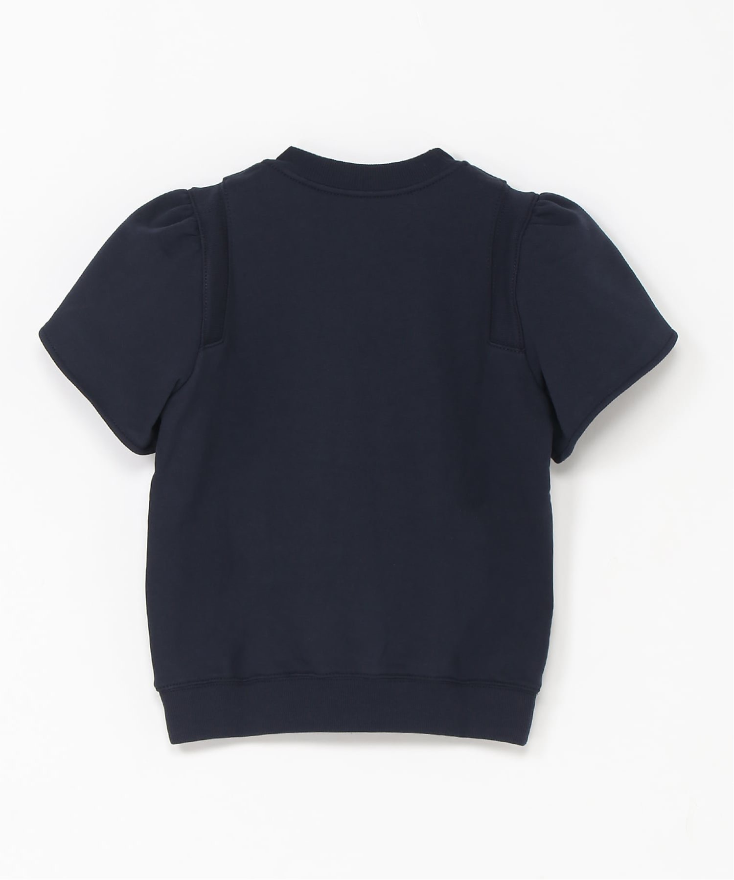 3.1 Phillip Lim (W)フレンチテリー チューリップスリーブトップス スリーワン フィリップ リム トップス カットソー・Tシャツ ブラック グレー【送料無料】
