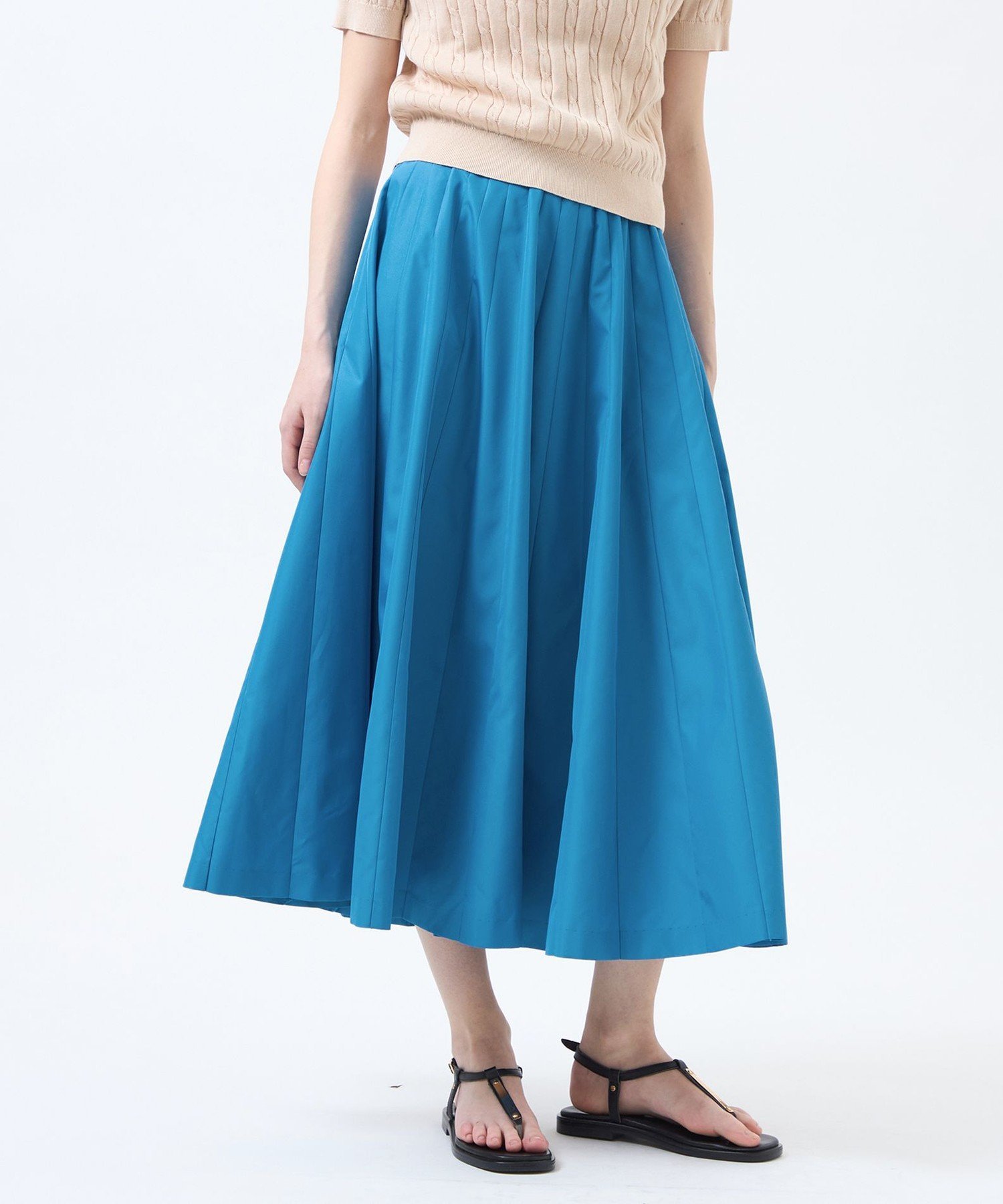 UMBRELLA SKIRT(アンブレラスカート) マッキントッシュ フィロソフィー スカート ロング・マキシスカート カーキグリーン ネイビー ブルー