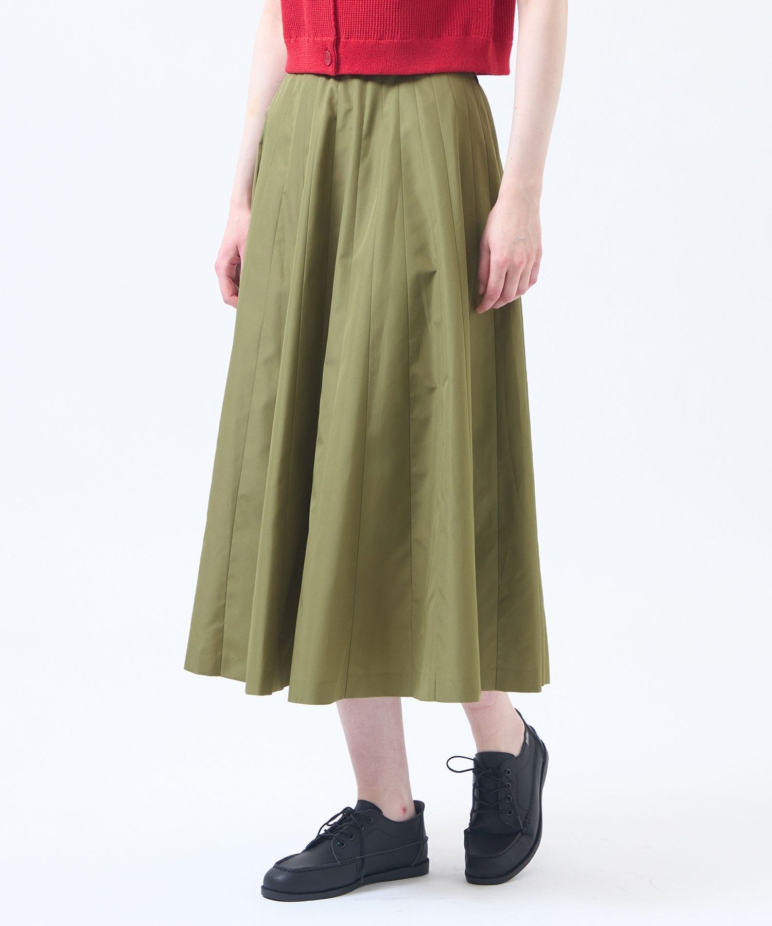 UMBRELLA SKIRT(アンブレラスカート) マッキントッシュ フィロソフィー スカート ロング・マキシスカート カーキグリーン ネイビー ブルー