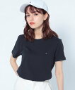 TOMMY HILFIGER (W)TOMMY HILFIGER(トミーヒルフィガー) ヘリテージクルーネックTシャツ トミーヒルフィガー トップス カットソー Tシャツ ネイビー ホワイト【送料無料】