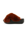 【SALE/30%OFF】NATURAL BEAUTY BASIC アクティブファークロスサンダル ナチュラルビューティベーシック シューズ【RBA_S】【RBA_E】【送料無料】