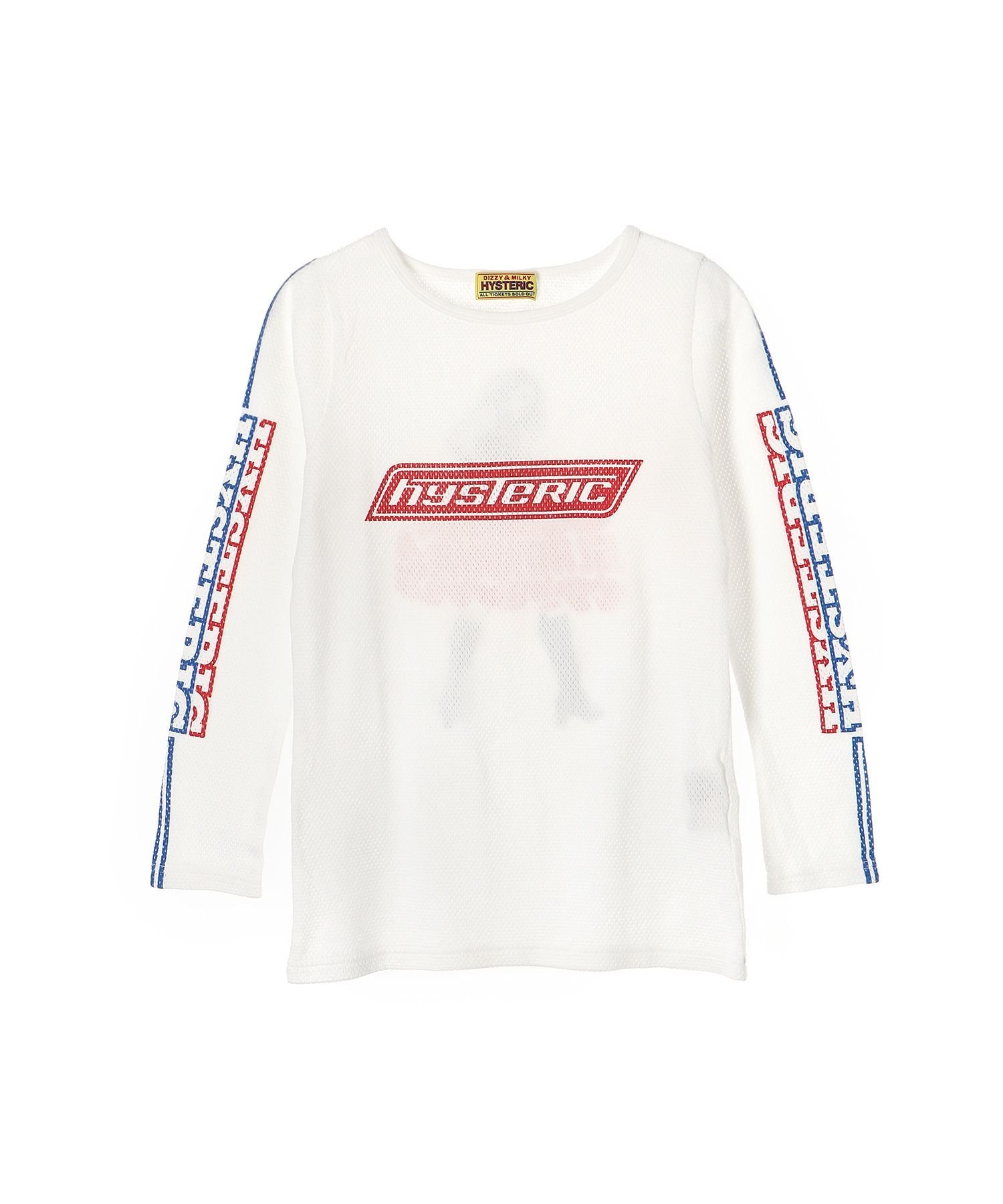 HYSTERIC GLAMOUR VIXEN GIRL Tシャツ ヒステリックグラマー トップス カットソー Tシャツ ホワイト レッド グリーン ブラック【送料無料】