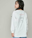 JENNI love 【コットン100%】バックプリントロング丈ロンT ジェニィオンラインショップ トップス カットソー・Tシャツ ホワイト ブルー ブラック(4)