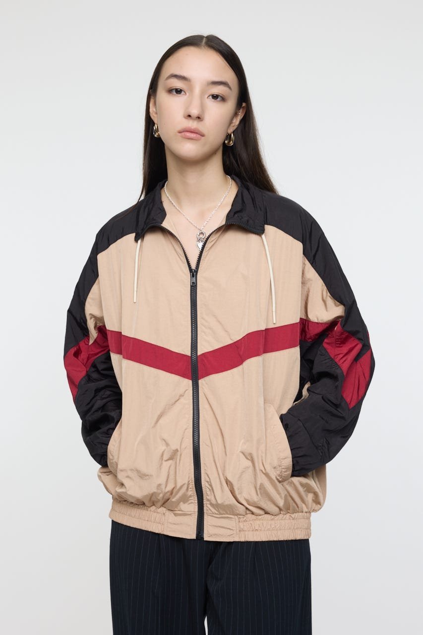 MOUSSY SWITCHING NYLON ジャケット マウジ