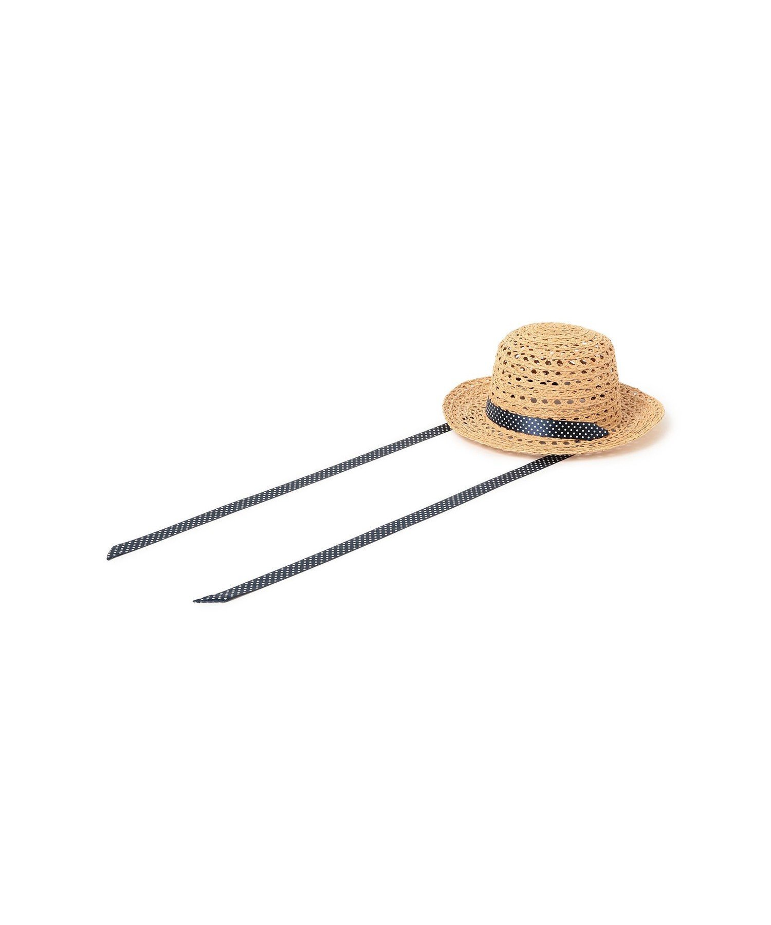 BEAMS BOY 【別注】cableami / RAFFIA OPEN WEAVE BRAID CROWN HAT ビームス ウイメン 帽子 その他の帽子 ベージュ【送料無料】