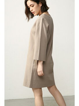 【SALE/50%OFF】AZUL by moussy 《3/31 12時までWEB限定価格》ミラノリブ7分袖Vネックニットワンピース アズールバイマウジー ワンピース【RBA_S】【RBA_E】