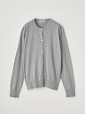 ジョンスメドレー 服 レディース JOHN SMEDLEY Round neck Long sleeved Cardigan ｜ ELINOR ｜ 30G MODERN FIT ジョンスメドレー トップス ニット シルバー【送料無料】