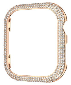 SWAROVSKI 【公式】【スワロフスキー】Sparkling Apple Watch® 対応ケース, ローズゴールドカラー スワロフスキー アクセサリー・腕時計 その他のアクセサリー・腕時計 ゴールド【送料無料】