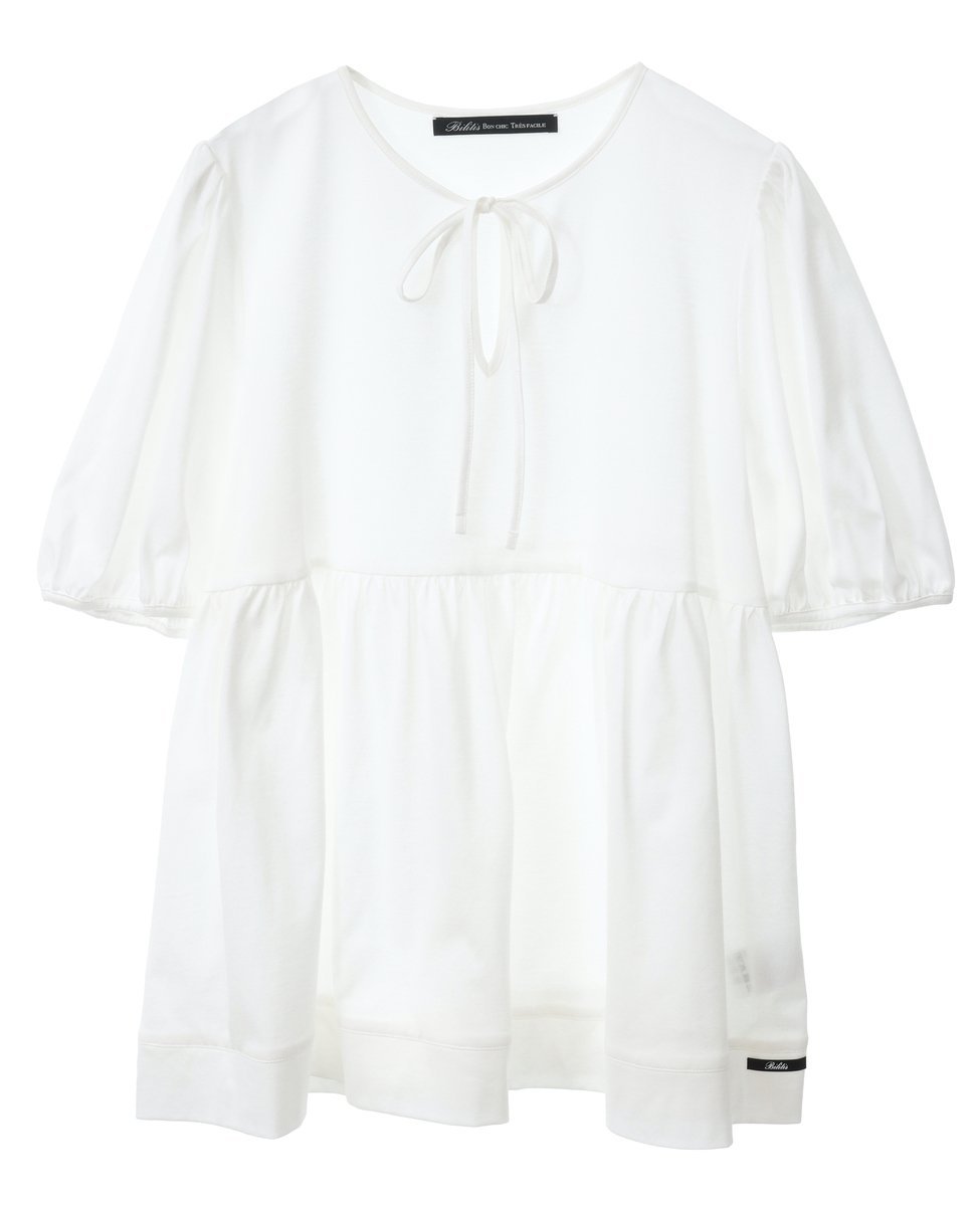 【SALE／40%OFF】TIARA 【Bilitis dix-sept ans/ビリティス・ディセッタン】ペプラムカットソー ティア..