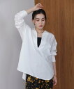 Bou Jeloud ブロードスキッパーブラウスチュニック バブ / ブージュルード ワンピース・ドレス チュニック ベージュ ネイビー ホワイト【送料無料】