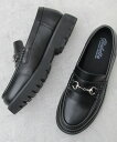 glabella glabella/(M)【glabella/グラベラ】 厚底 ダッドビットローファー/プラットフォームドレスシューズ エー.エム.エス. シュ...