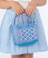 SHIPS KIDS 【SHIPS KIDS別注】Diminutivo:MINI BOLSA(SSS) シップス バッグ かごバッグ ブルー ブラック ピンク パープル【送料無料】