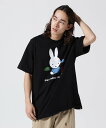 GARDEN TOKYO POP TRADING COMPANY/ポップトレーディングカンパニー/Pop Miffy Footwear T-Shirt ガーデン トップス カットソー Tシャツ ブラック【送料無料】