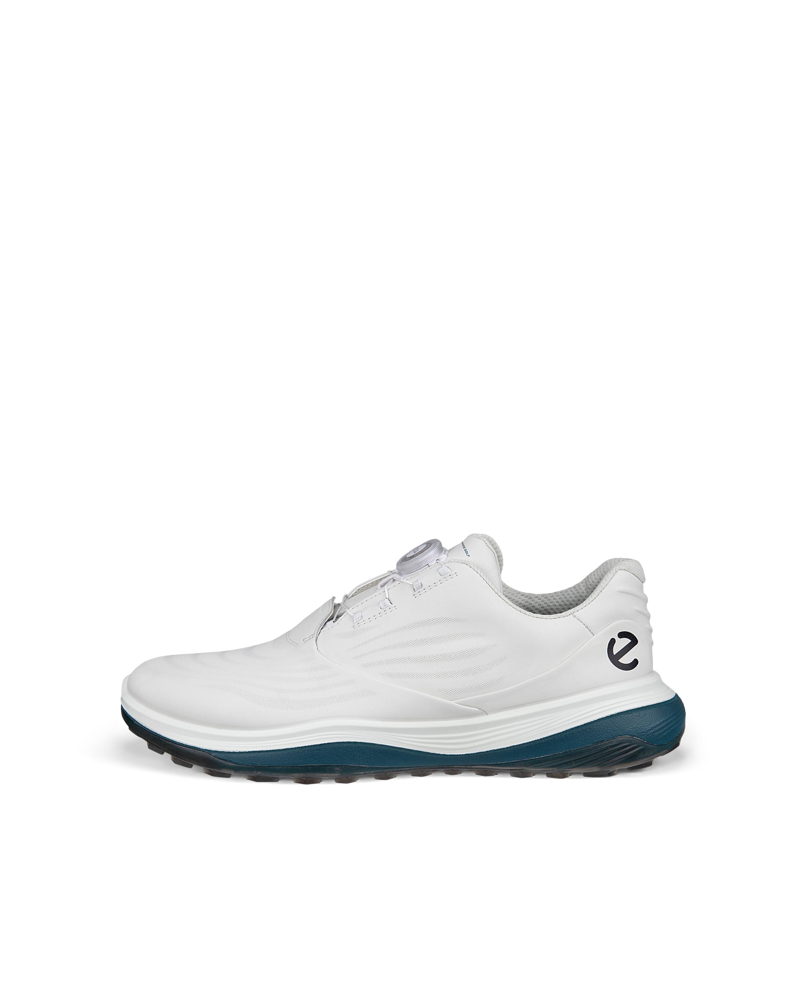 ECCO ECCO ゴルフ エルティー ワン 本革 メンズ ウォータープルーフ ゴルフシューズ エコー シューズ・靴 スニーカー ホワイト【送料無料】