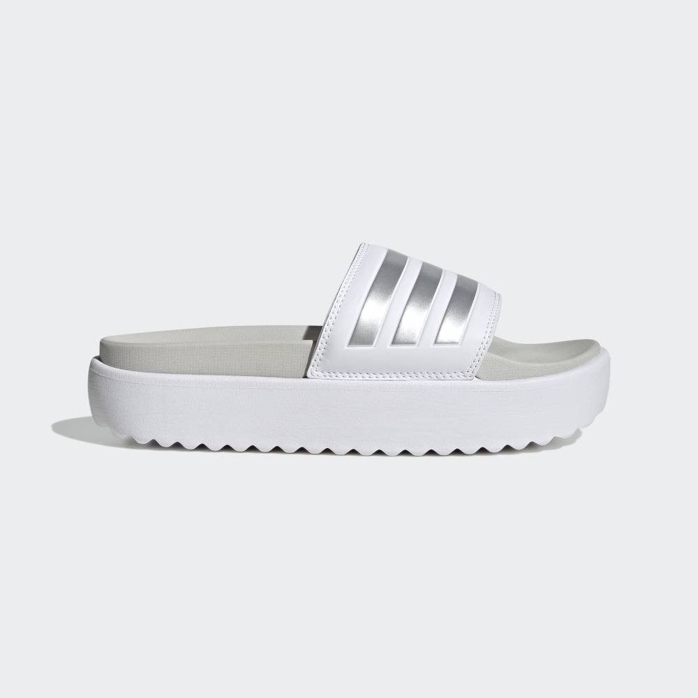 【SALE／20%OFF】adidas 【公式】アディダス adidas アディレッタ プラットフォーム サンダル / Adilette Platform Slides アディダス シューズ・靴 サンダル ホワイト【送料無料】