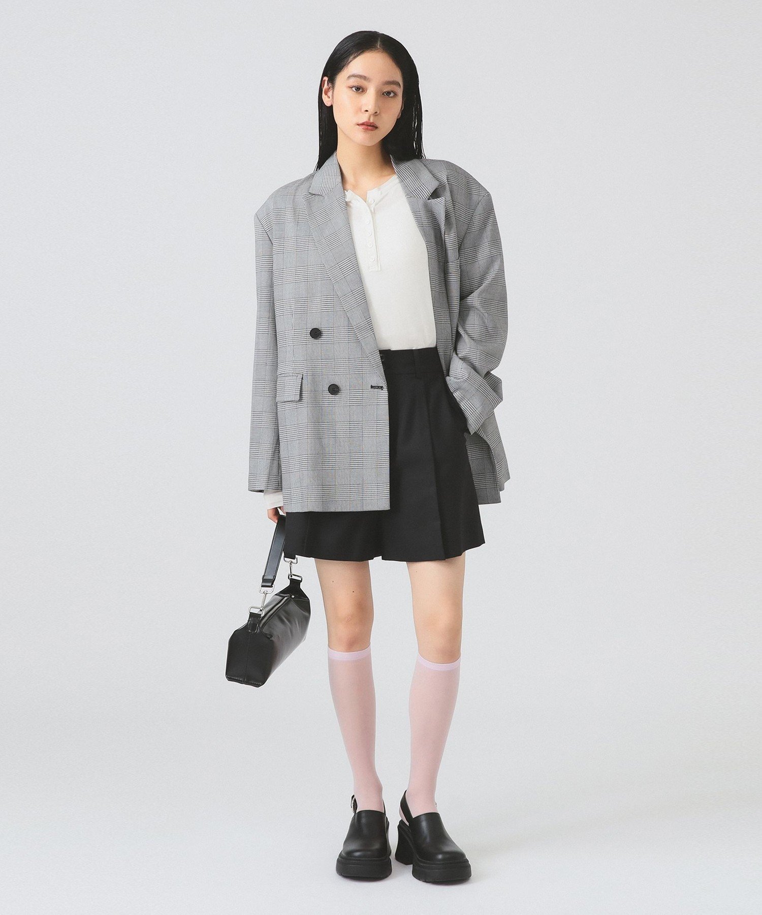 【SALE／60%OFF】Ray BEAMS 【セットアップ対応】4ボタン W ビッグ ジャケット 25AW オーバー ビームス ウイメン ジャケット・アウター テーラードジャケット・ブレザー【送料無料】
