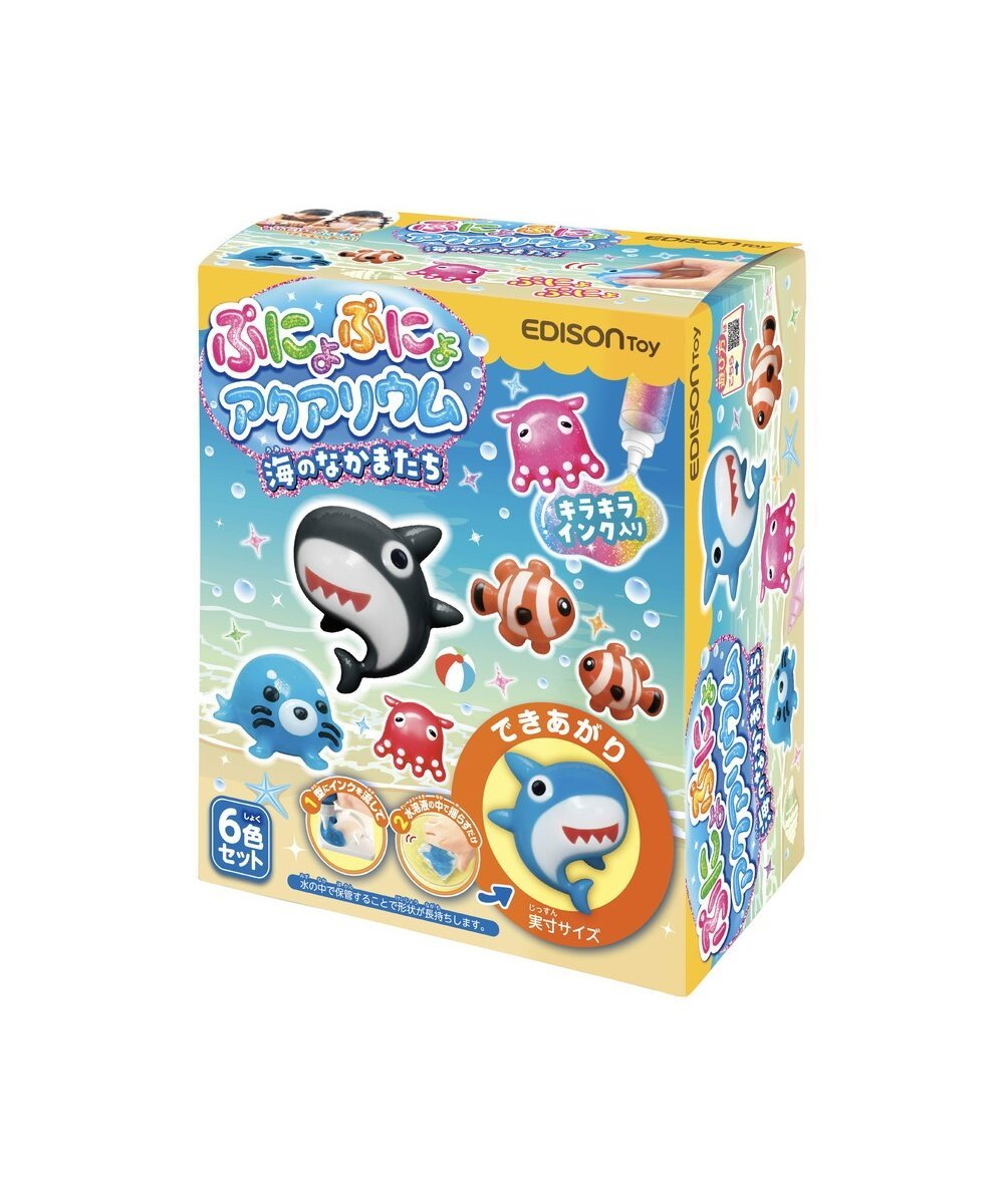 EDISONmama ぷにょぷにょシリーズ 6色入り ローラ インテリア・生活雑貨 おもちゃ・ゲーム・フィギュア