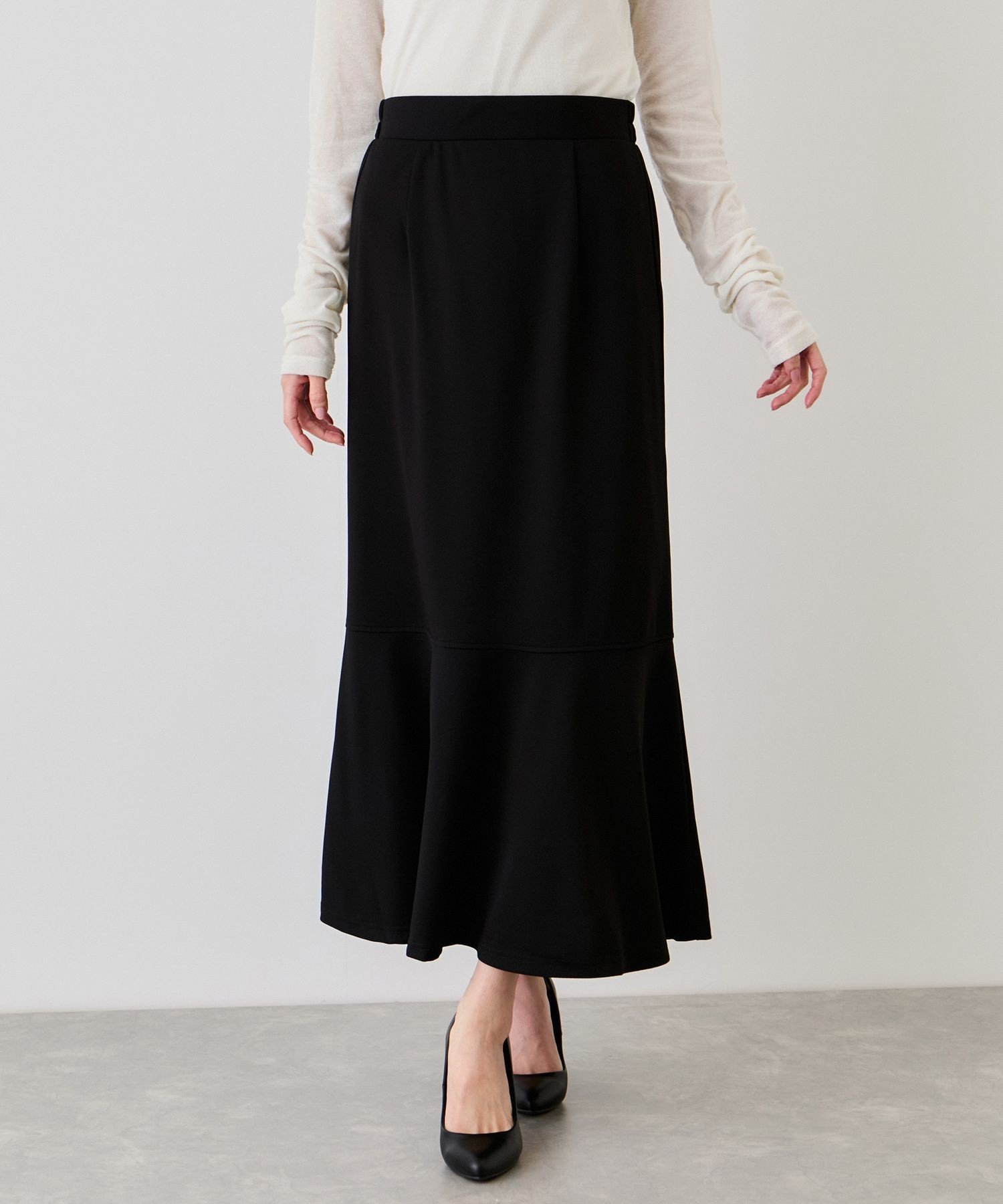 【SALE／20%OFF】JAYRO カットツイルマーメイドスカート ジャイロ スカート その他のスカート ブラック ブラウン ベージュ