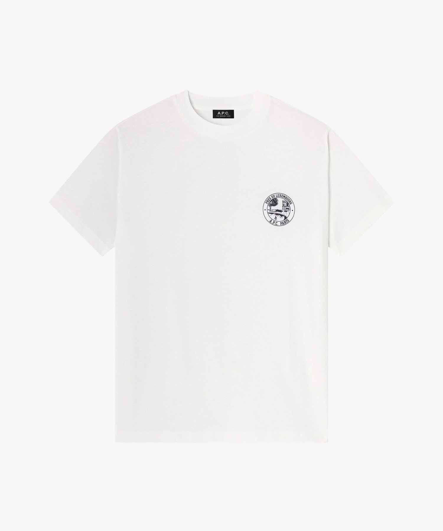 A.P.C. Luxembourg Tシャツ アー・ぺー・セー トップス カットソー・Tシャツ ホワイト【送料無料】