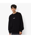 【SALE／20%OFF】atmos atmos Embroidery Classic Logo Knit Sweater アトモスピンク トップス ニット ブラック【送料無料】