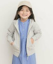 【SALE/50%OFF】URBAN RESEARCH DOORS 裏毛ジップパーカー(KIDS) アーバンリサーチドアーズ トップス その他のトップス グレー...