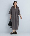 【SALE/30%OFF】UNITED ARROWS green label relaxing ワッシャー ドルマンスリーブ シャツ ワンピース ユナイテッドア...