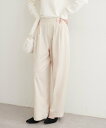 natural couture タックサテンパンツ ナチュラルクチュール パンツ その他のパンツ ブラウン ホワイト グレー【送料無料】