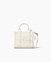 MARC JACOBS 【公式】THE LEATHER CROSSBODY MINI TOTE BAG/ザ レザー クロスボディ ミニ トートバッグ マーク ジェイコブス バッグ トートバッグ ホワイト【送料無料】