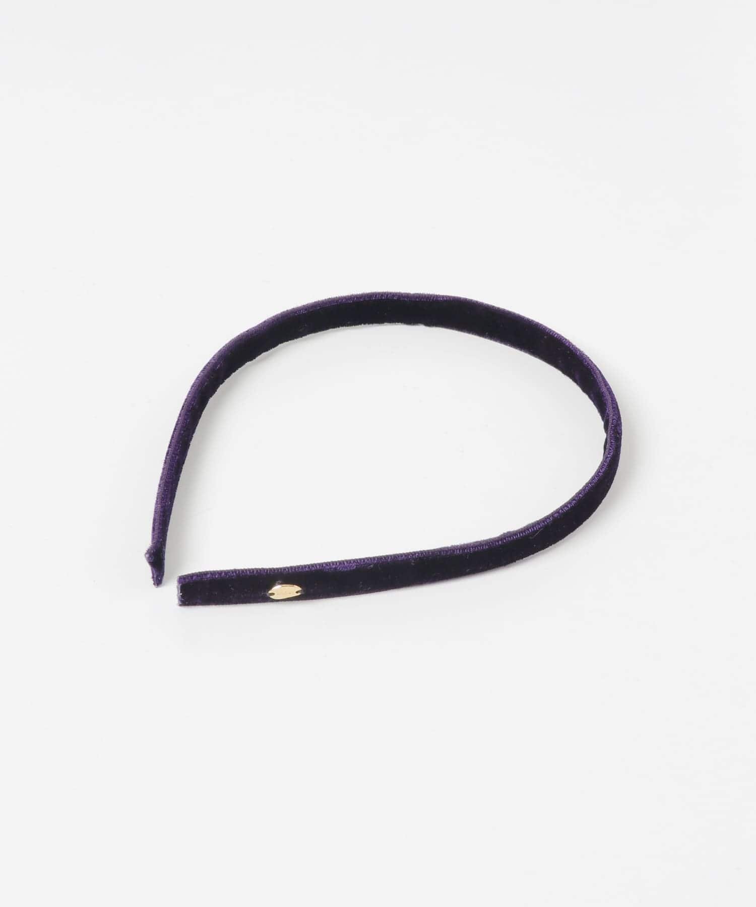 URBAN RESEARCH IRIS47 Velvet headband アーバンリサーチ アクセサリー・腕時計 その他のアクセサリー・腕時計 ネイビー ブラウン ブラック