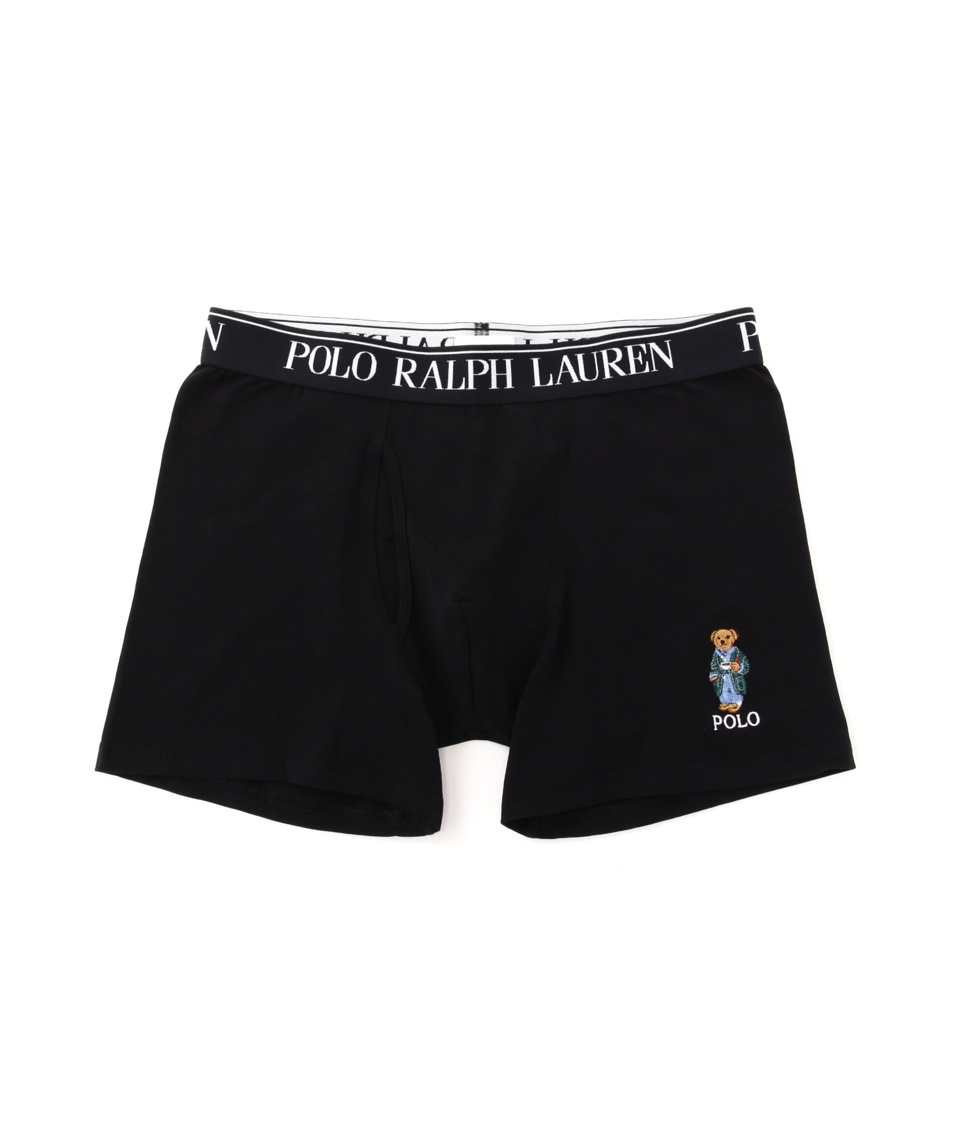 LHP POLO RALPH LAUREN/ポロラルフローレン/Bear Embroidery Boxer Brief/ボクサーブリーフ エルエイチピー インナー・ルームウェア その他のインナー・ルームウェア ブラック ネイビー【送料無料】