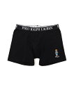 LHP POLO RALPH LAUREN/ポロラルフローレン/Bear Embroidery Boxer Brief/ボクサーブリーフ エルエイチピー インナー ルームウェア その他のインナー ルームウェア ブラック ネイビー【送料無料】