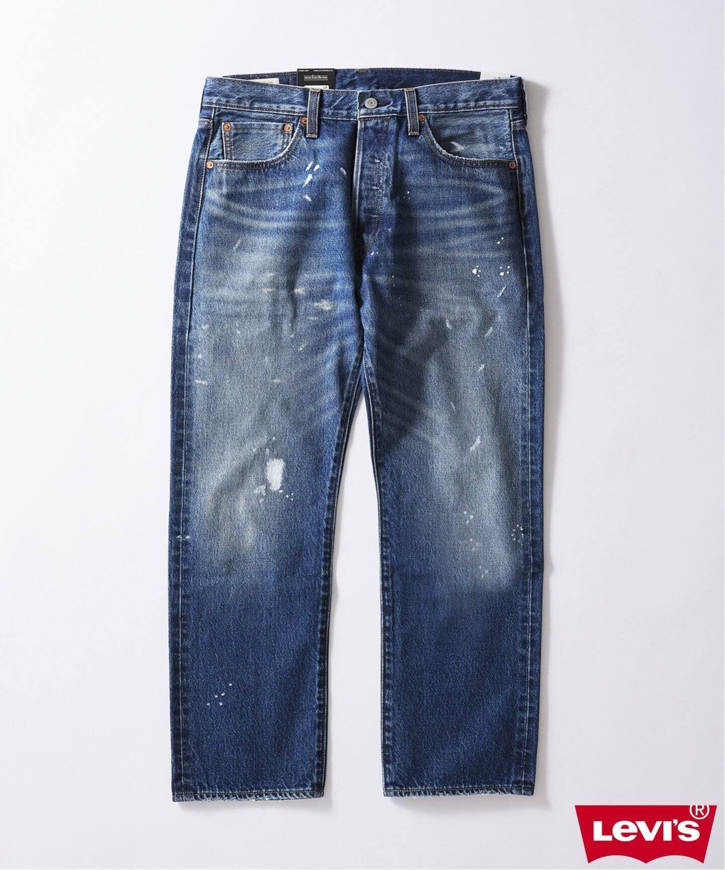 Journal Standard x Levi's 501 Selvedge Paint Splatters L28 25030610011310 25030465001810