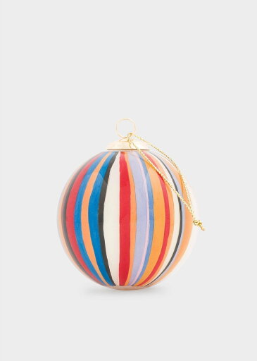 Paul Smith ハンドペインテッド ストライプ オーナメント ポール・スミス ファッション雑貨 その他のファッション雑貨【送料無料】 Paul Smith ハンドペインテッド ストライプ オーナメント ポール・スミス ファッション雑貨 その他のファッション雑貨【送料無料】