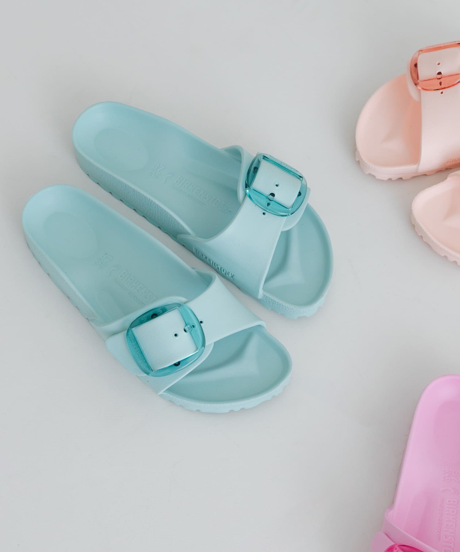 【SALE／10%OFF】URBAN RESEARCH BIRKENSTOCK Madrid Big Buckle EVA アーバンリサーチ シューズ・靴 サンダル グリーン【送料無料】