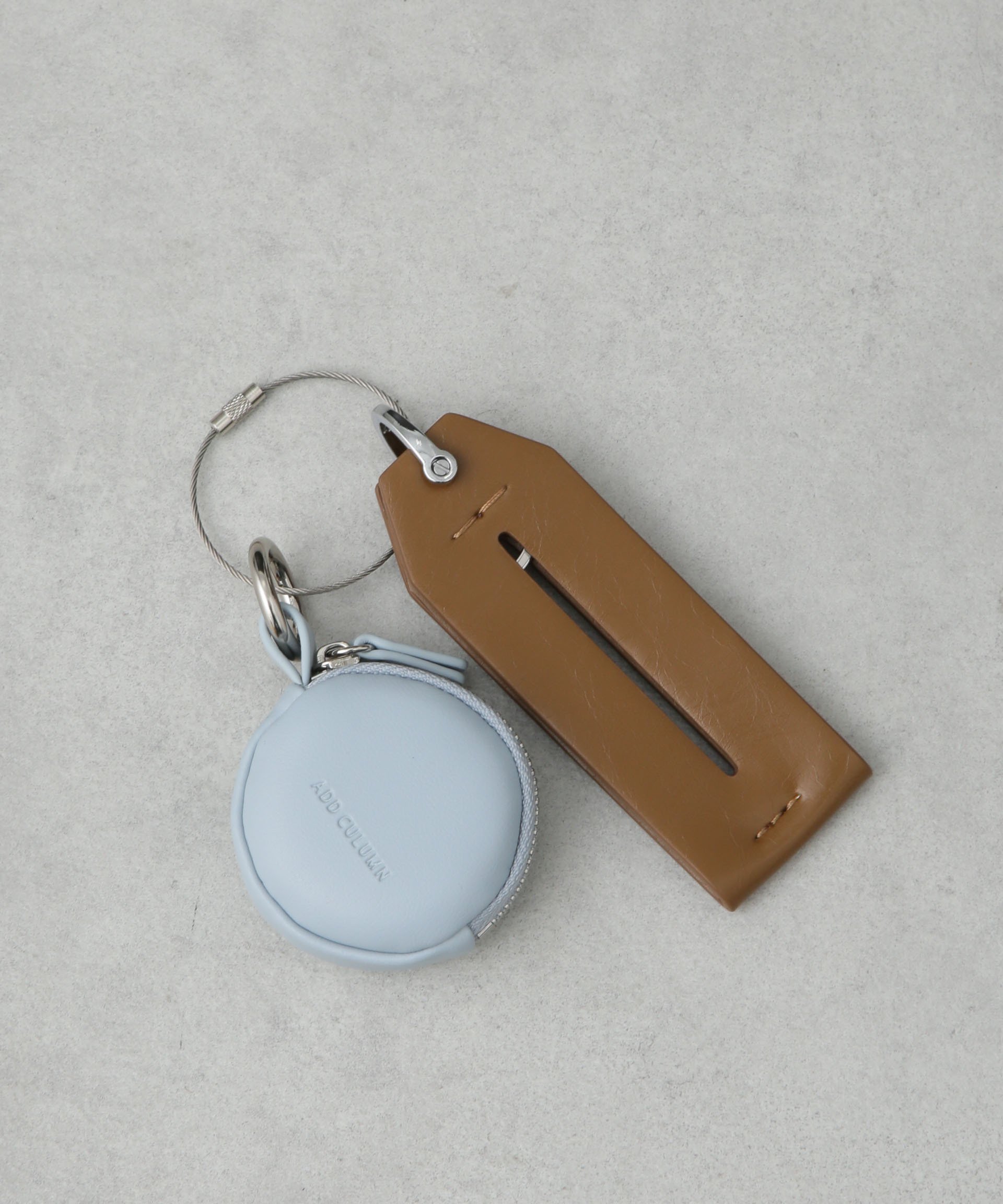 【SALE／40%OFF】NANO universe ADD CULUMN/MACARON KEY CHARM ナノユニバース ファッション雑貨 その他のファッション雑貨 イエロー ブルー