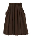 CONVERSE TOKYO WOMEN POCKET BALLOON SILHOUETTE SKIRT コンバーストウキョウ スカート その他のスカート ブラウン ネイビー ブラック【送料無料】