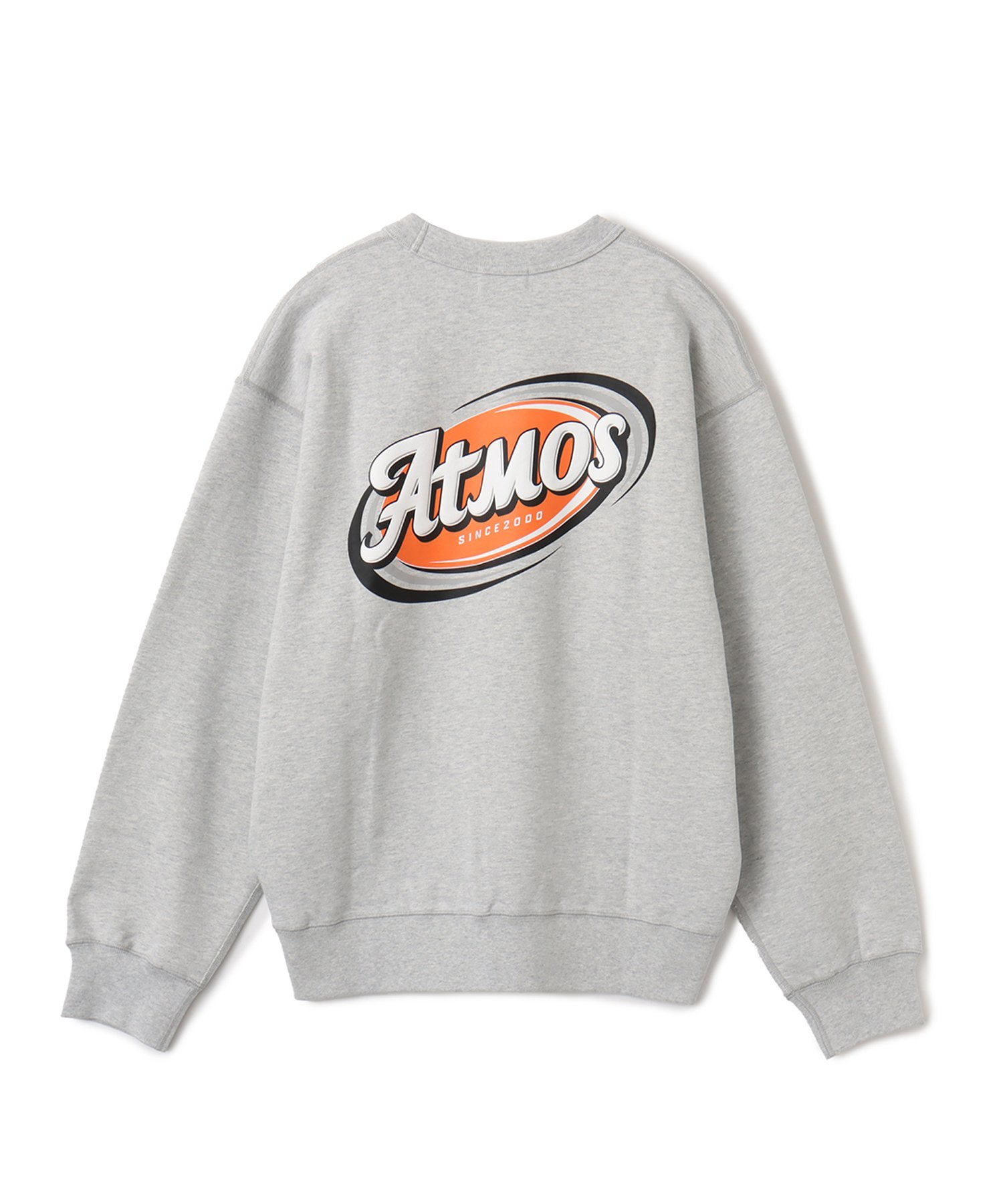 atmos atmos Snack Logo Sweatshirt GRAY アトモス トップス スウェット・トレーナー グレー【送料無料】