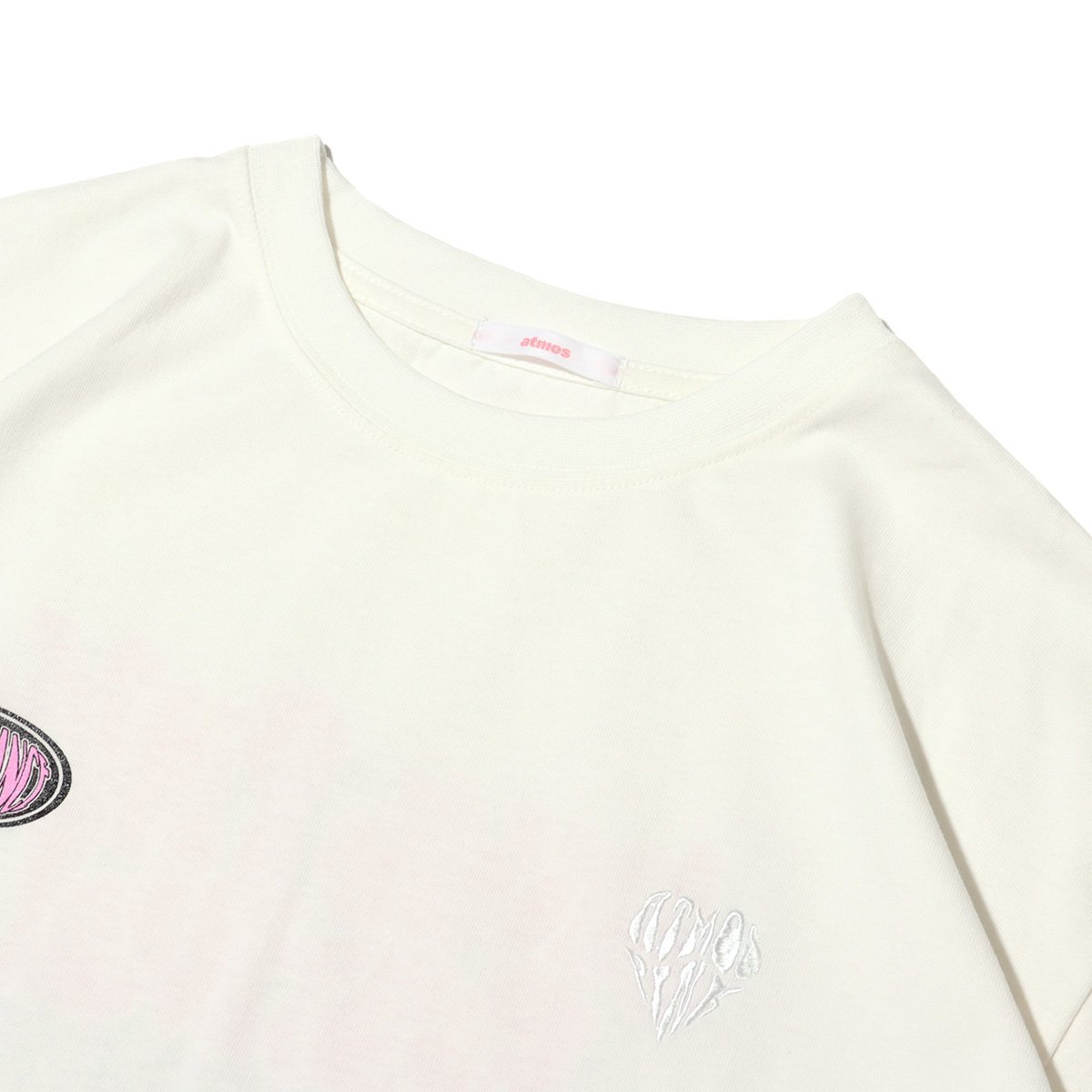atmos pink atmos pink Dance Festival BIG T-shirt WHITE アトモス トップス カットソー・Tシャツ ホワイト